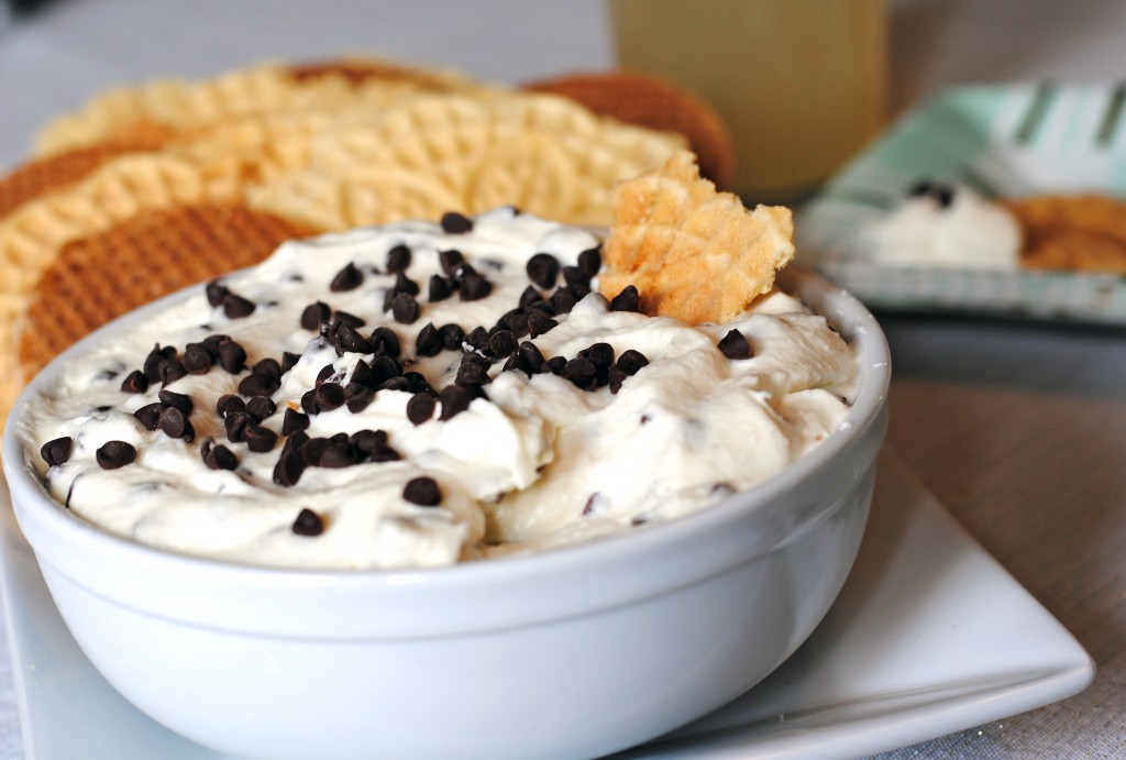 Chocolate Chip Cannoli Dip. - DomestikatedLife