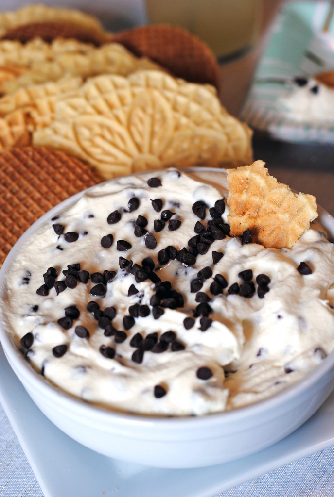 Chocolate Chip Cannoli Dip DomestikatedLife