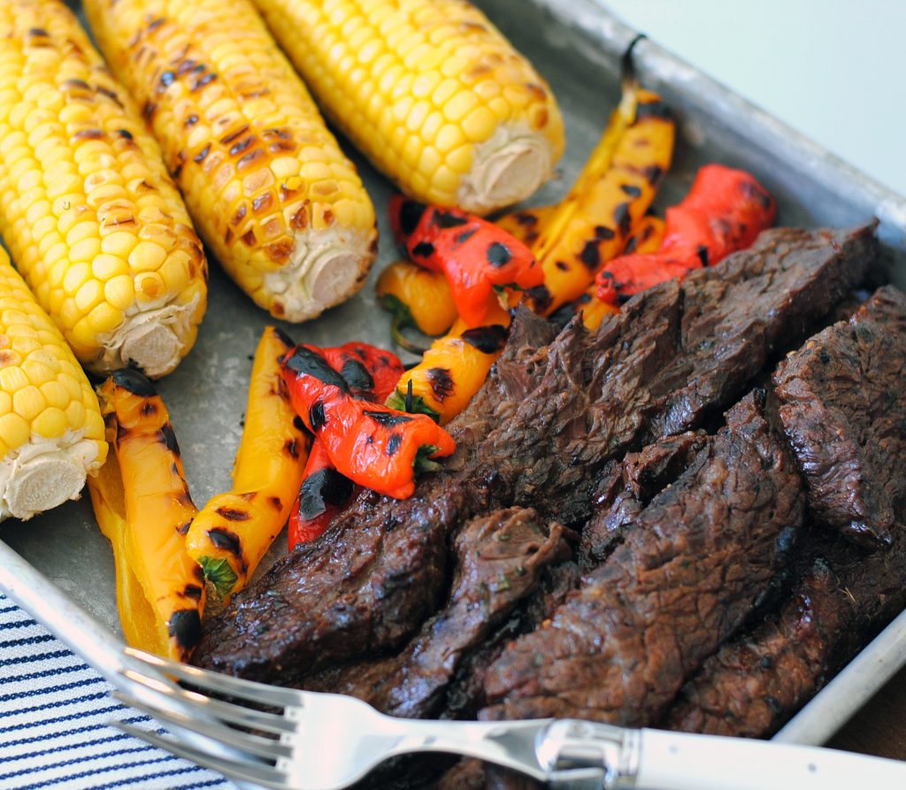Grilled Steak Skillet Nachos. DomestikatedLife