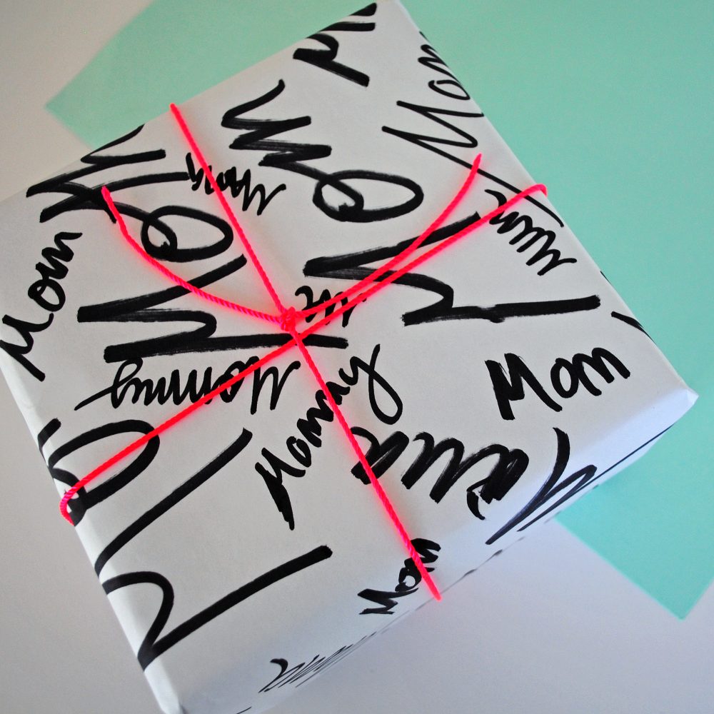 Mother's Day Wrapping Paper. DomestikatedLife