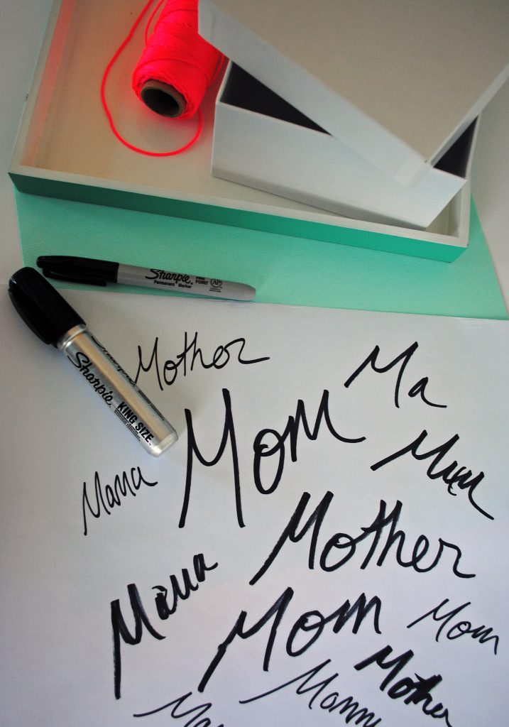 Mother's Day Wrapping Paper. DomestikatedLife