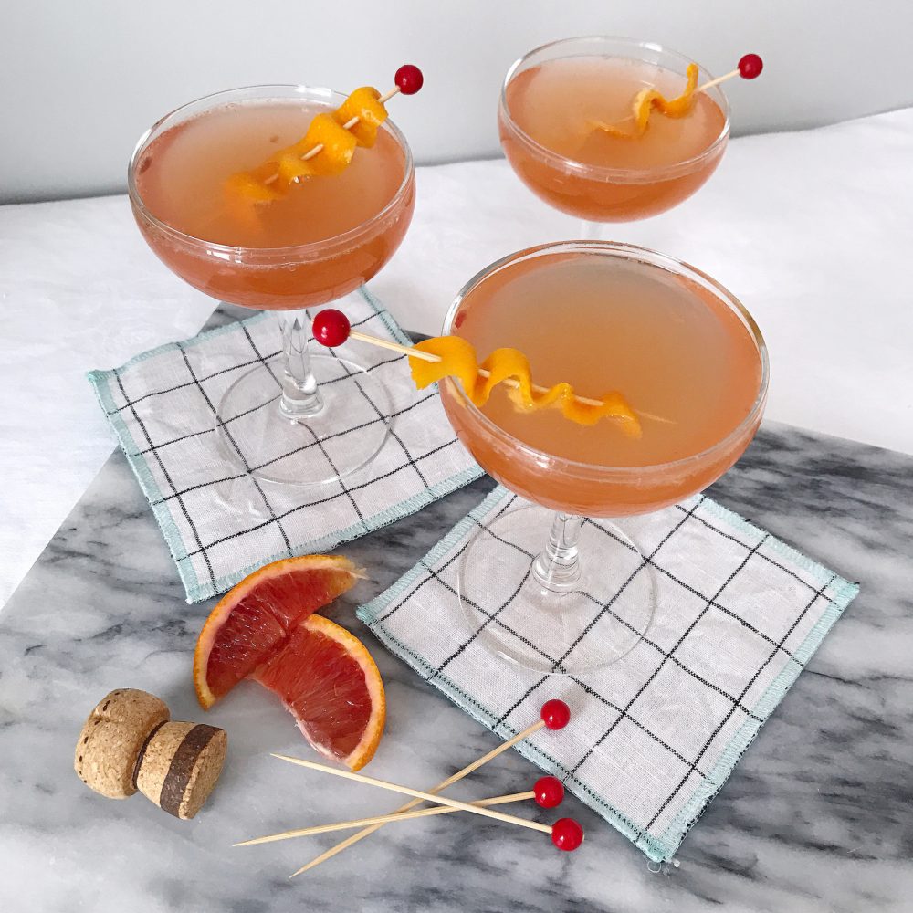 Blood Orange Ginger Cocktails. - DomestikatedLife
