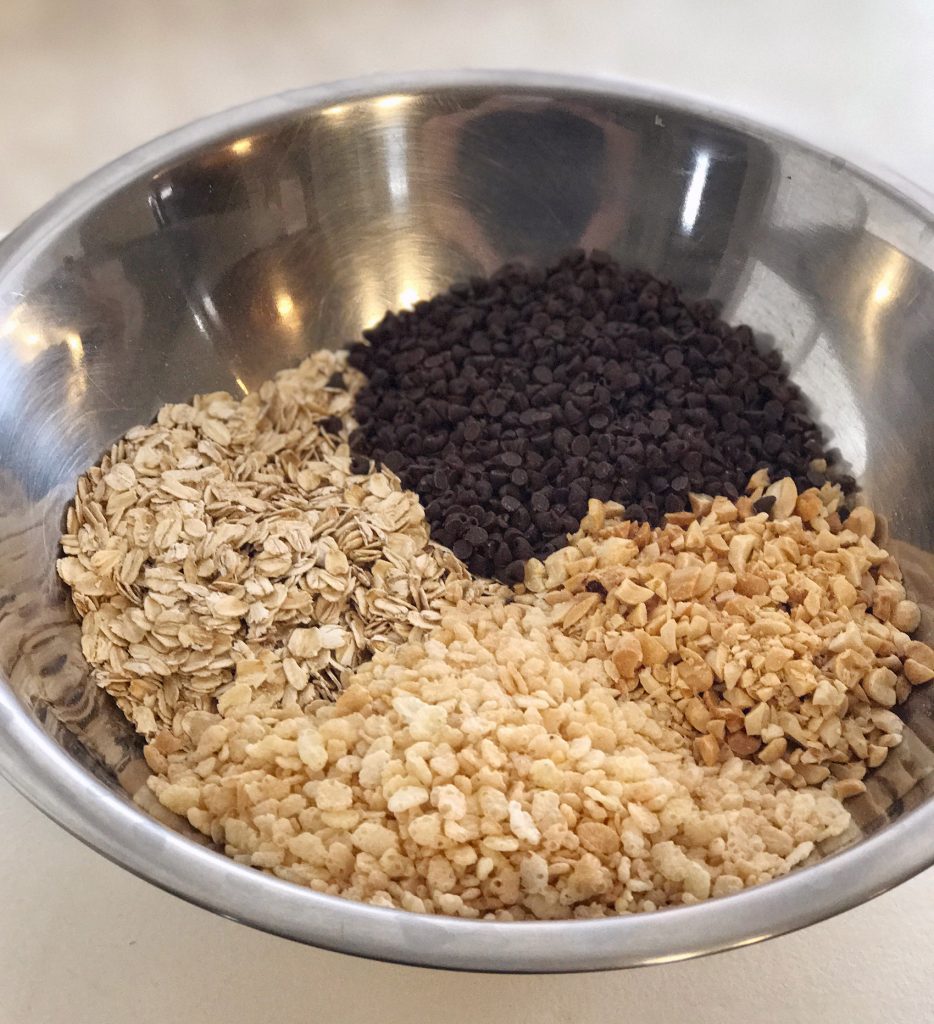 Homemade Chocolate Peanut Butter Granola Bars. DomestikatedLife