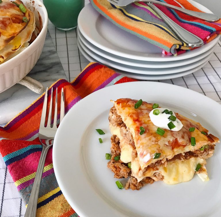 Mexican Lasagna. DomestikatedLife