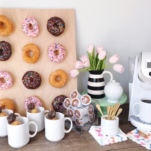 Donut and Coffee Bar Brunch. - DomestikatedLife