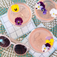 Mother's Day Floral Cocktails.