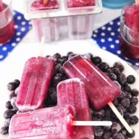 Fourth of July Popsicles and Prosecco.