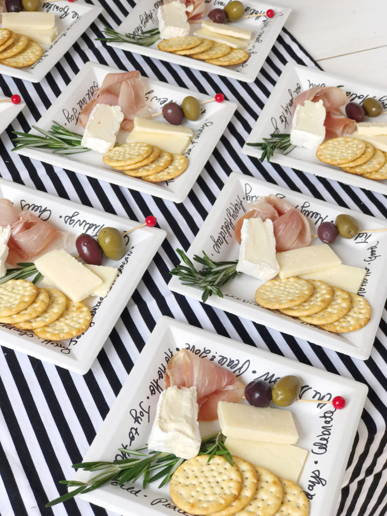 Mini Holiday Cheese Plates. - DomestikatedLife