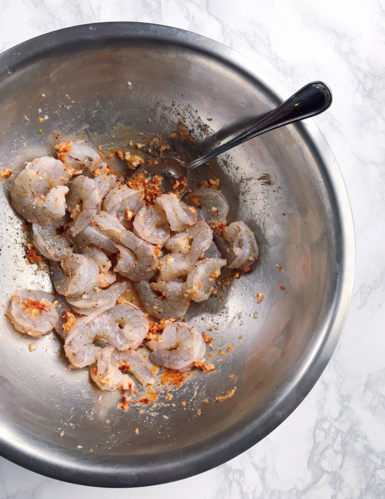 OnePan Roasted Shrimp and Vegetables. DomestikatedLife