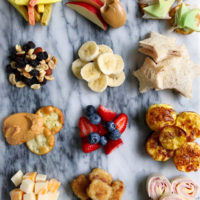 Kid-Friendly Snack Plate Lunches.