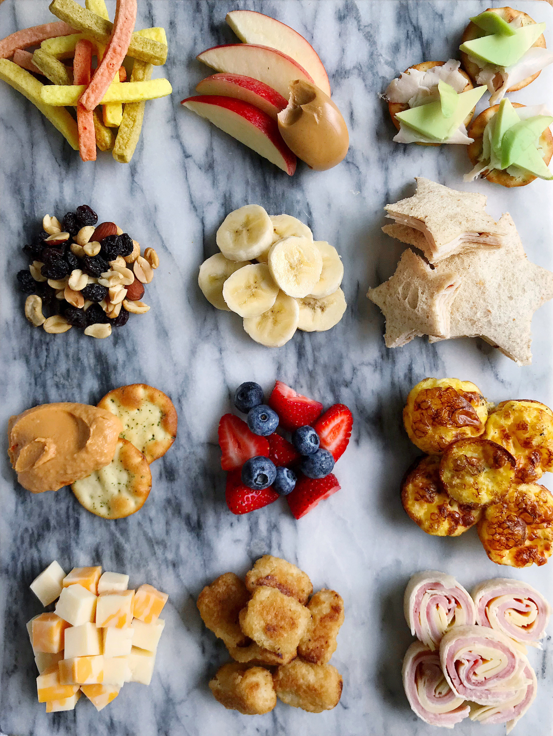 Toddler Healthy Snack Trays