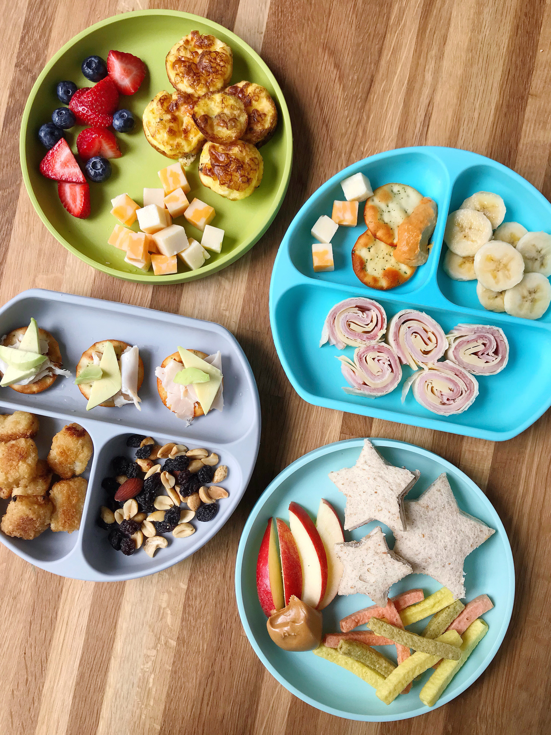 Kid-Friendly Snack Plate Lunches. - DomestikatedLife