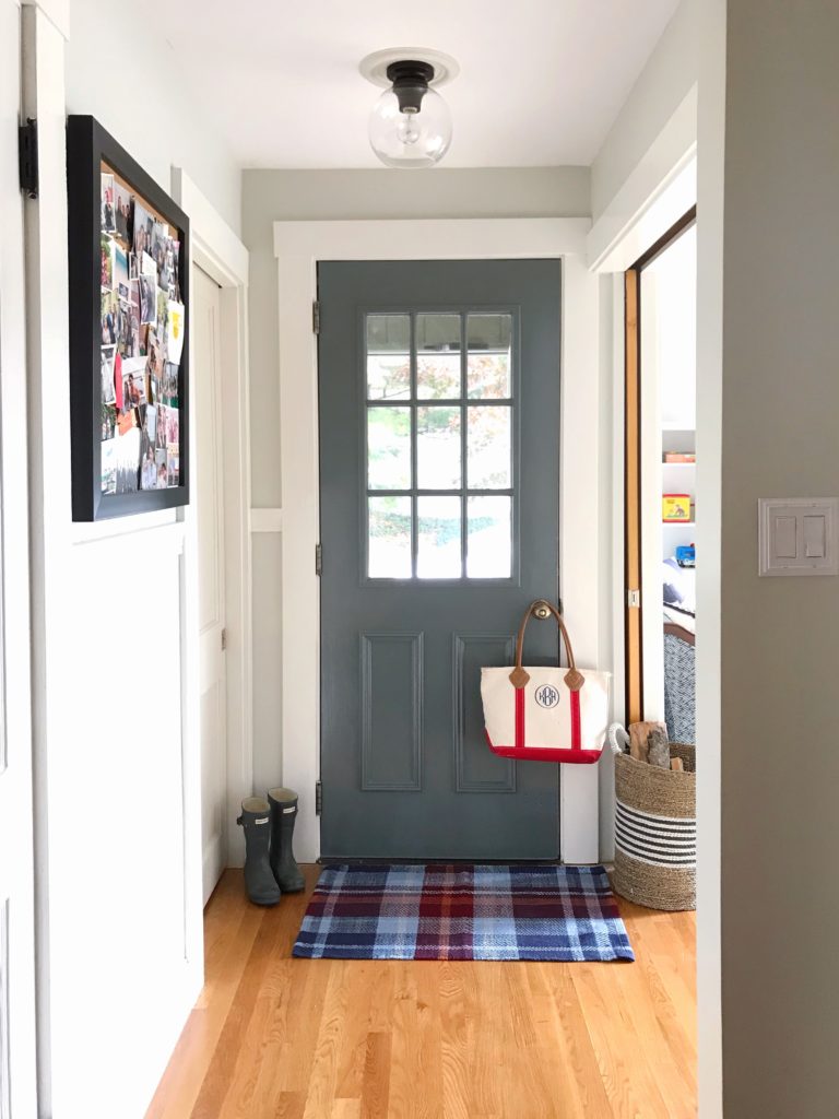 Back Entryway Makeover. DomestikatedLife