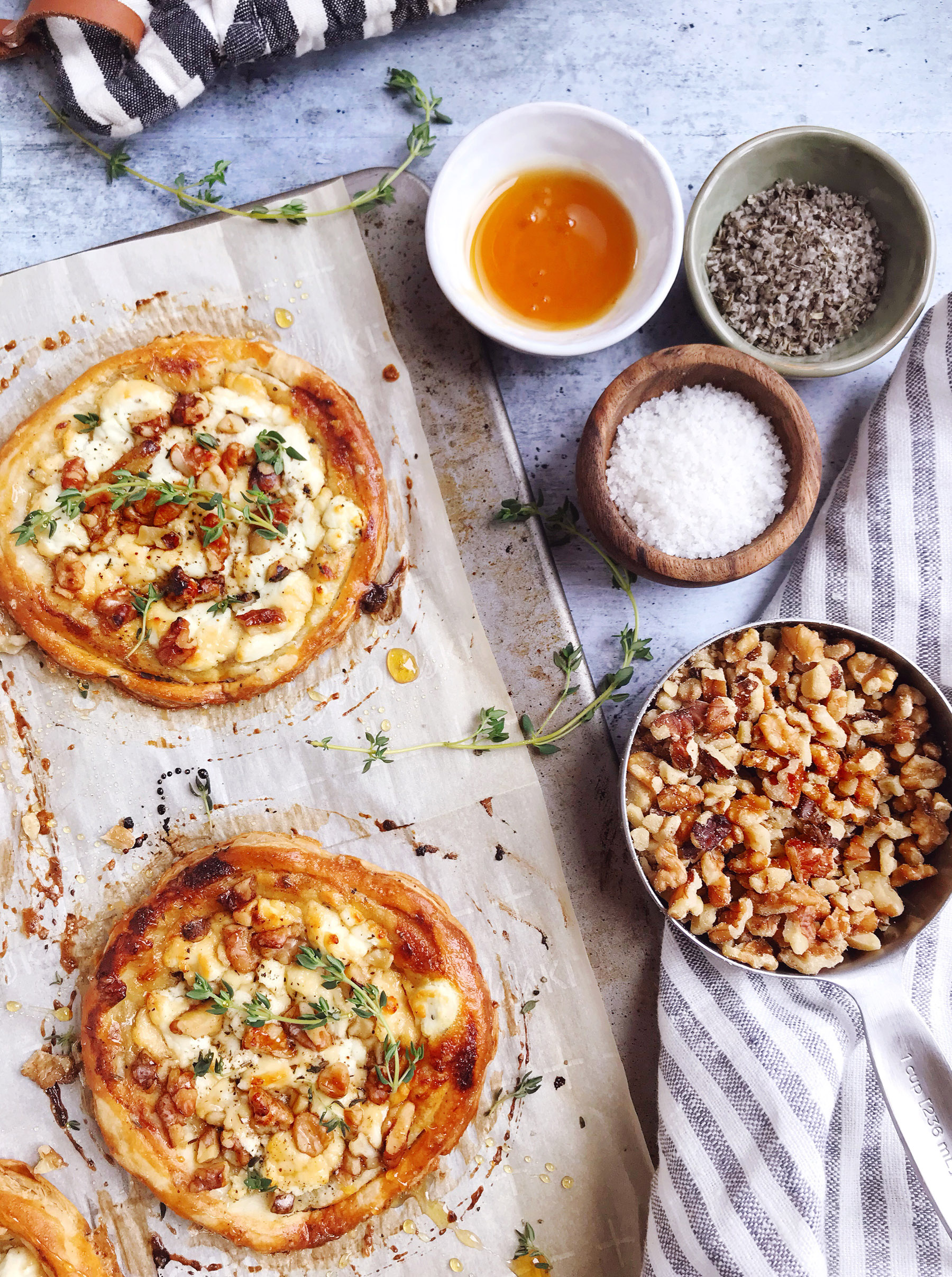 CA Walnut Goat Cheese Tarts 3 DomestikatedLife