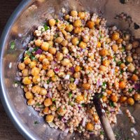 Chickpea and Couscous Summer Salad.
