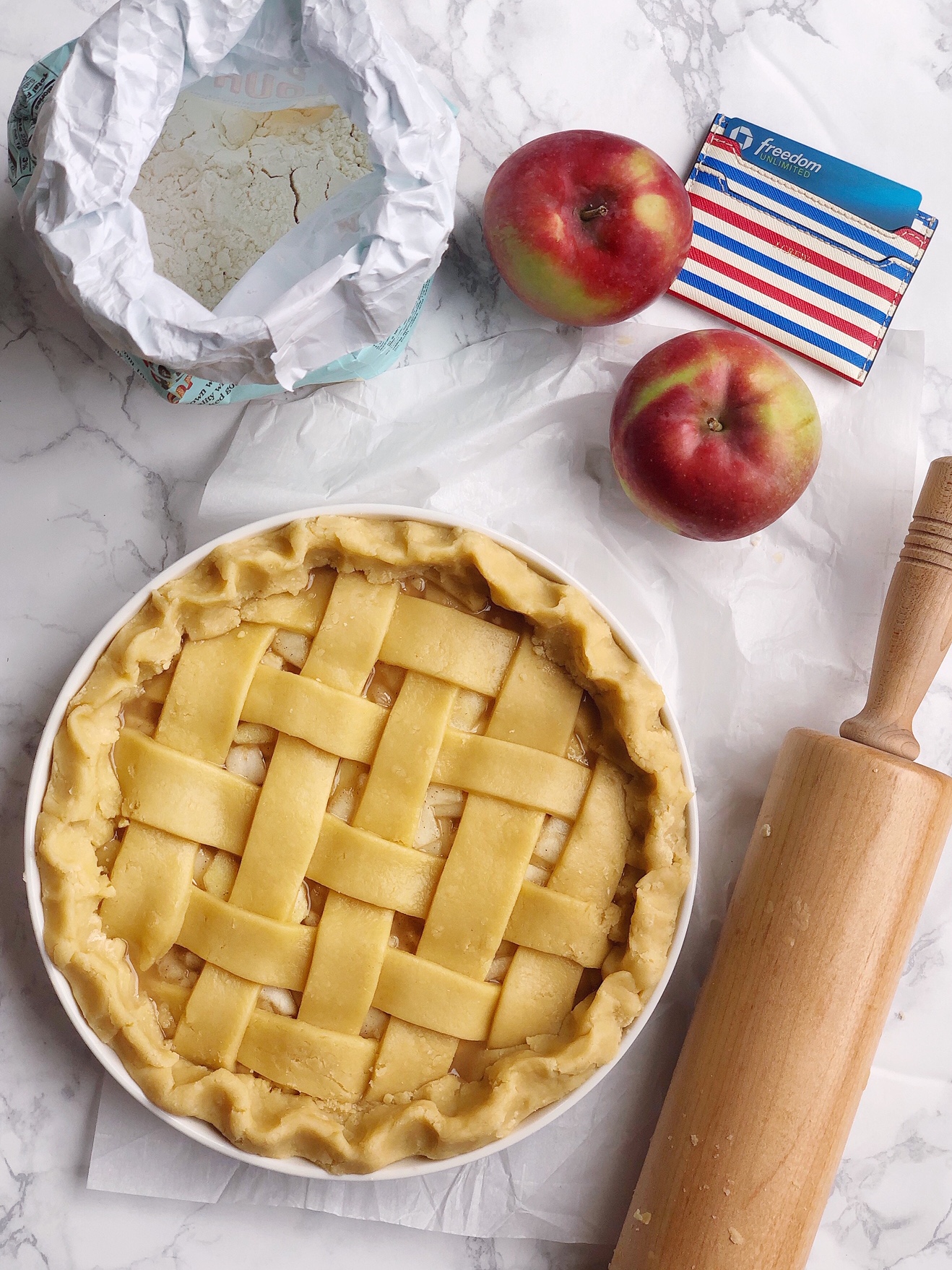 apple-pie-baking-with-chase-freedom-unlimited-cash-back-credit-card