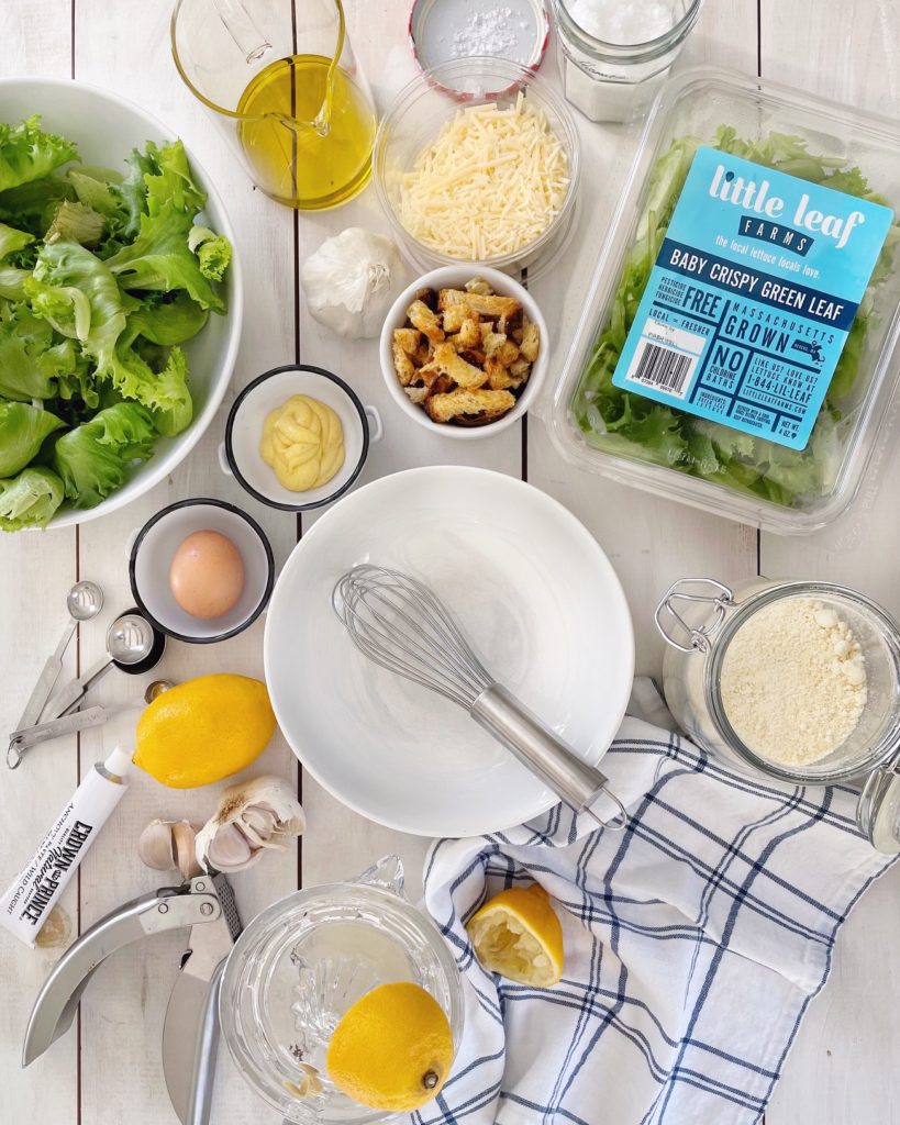 From Scratch Caesar Salad Dressing. DomestikatedLife