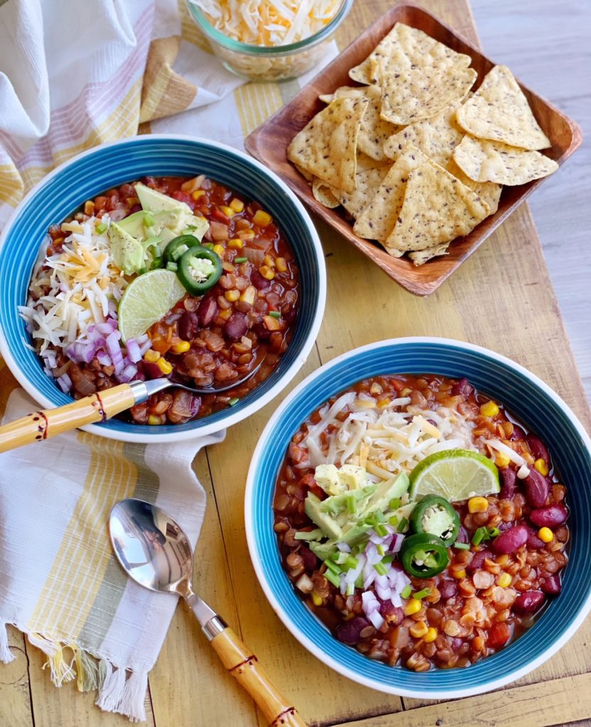 Taco Lentil Soup. DomestikatedLife