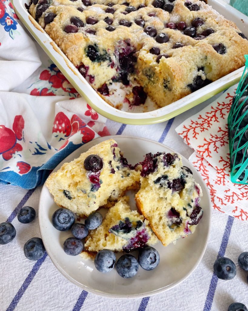 Blueberry Breakfast Cake. - DomestikatedLife