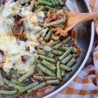 French Onion Soup Style Green Beans.
