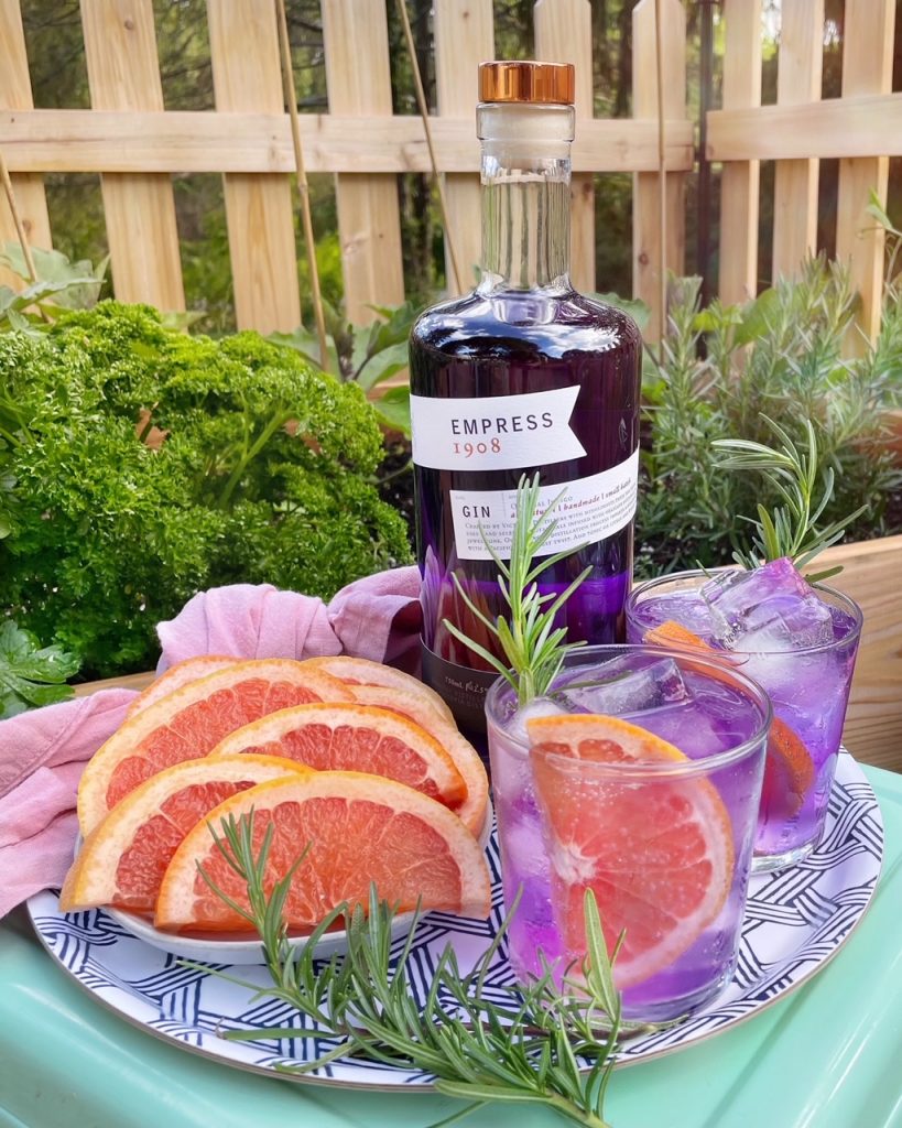 Grapefruit, Rosemary, and Elderflower Gin & Tonic. DomestikatedLife