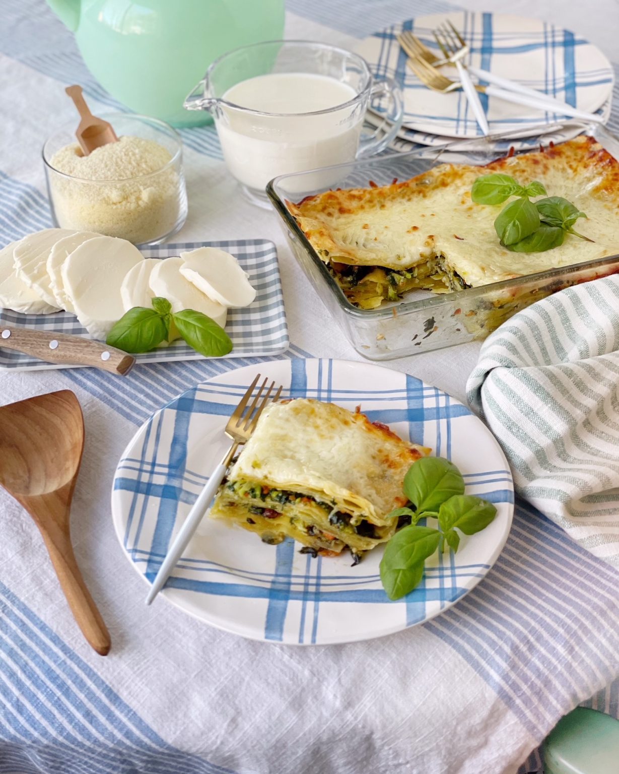 Bechamel Veggie Lasagna. - DomestikatedLife