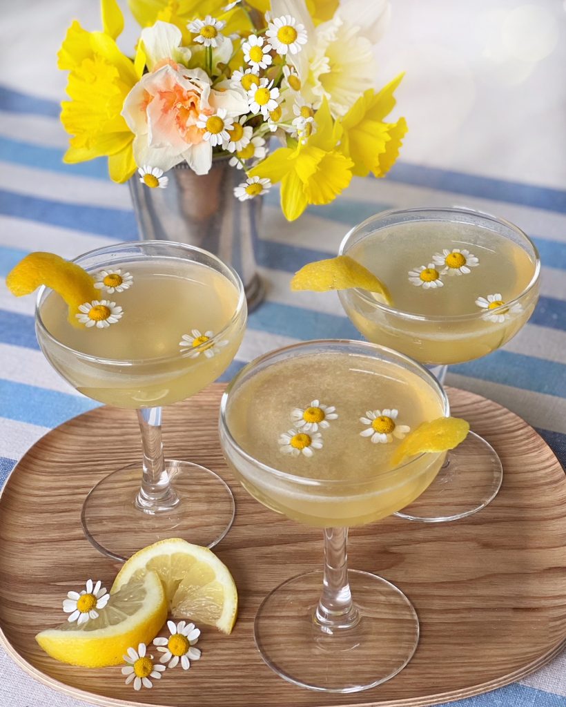 Chamomile Bee S Knees Cocktail Domestikatedlife