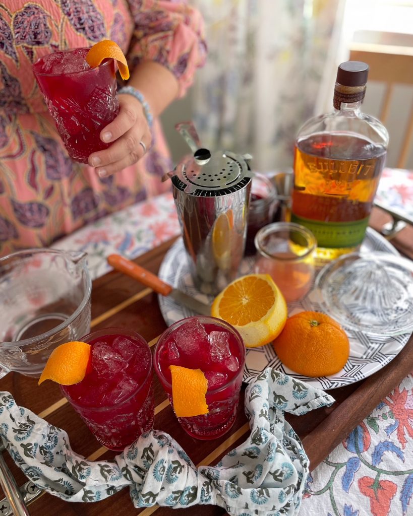 Beets + Bourbon Fall Cocktail. DomestikatedLife