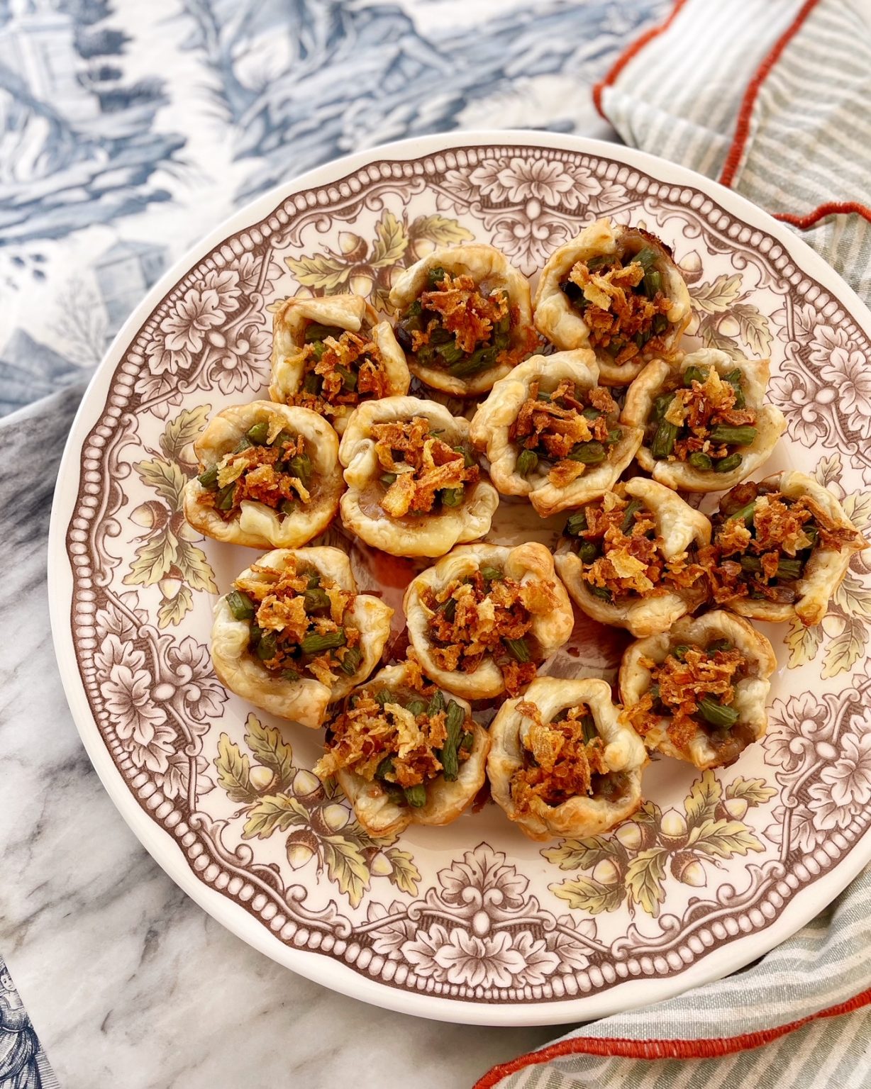 Trader Joe's Thanksgiving Appetizer Green Bean Casserole Bites